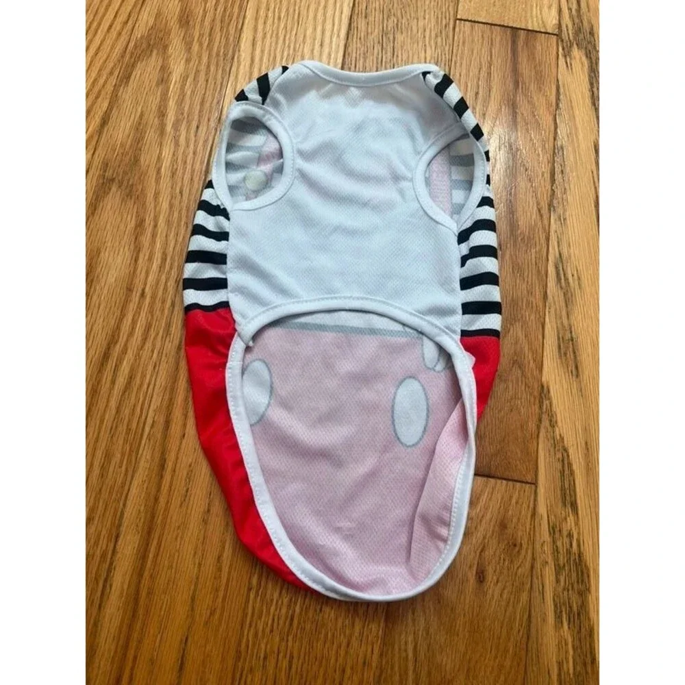 Pet/Dog micky mouse print jersey shirt stretchable small